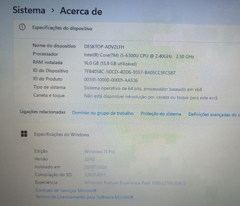 Vendo Portátil HP