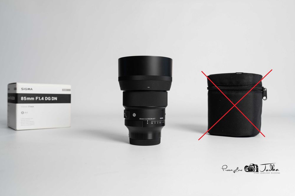 Sigma 85 mm F1.4 DG DN Art Sigma 85/1.4 DG DN – stan DB+ | faktura