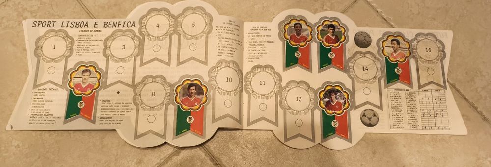 Revista de cromos época 1987