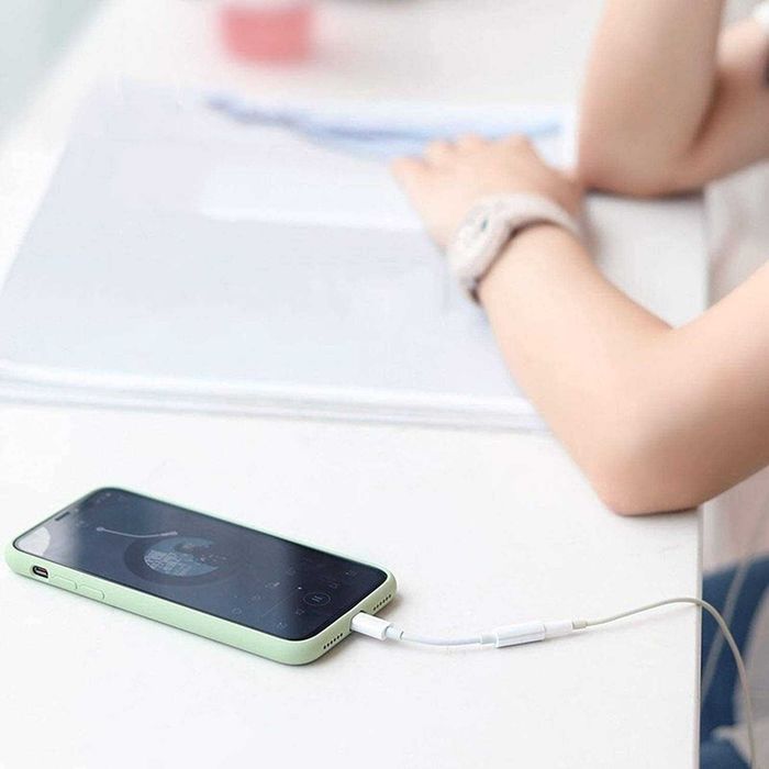 2x Adapter Przejściówka Mini Jack 3,5mm Lightning Iphone 12 13 14 Pro