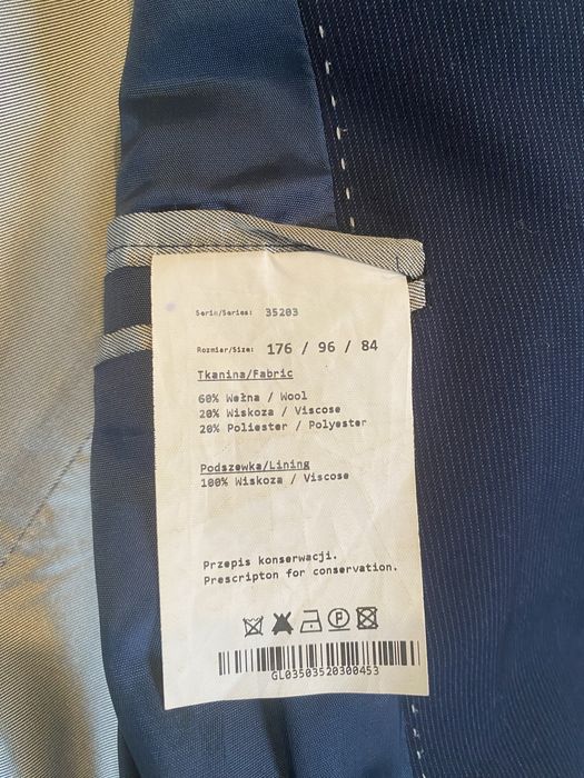 Garnitur Lavard w znakomitym stanie . Granatowy