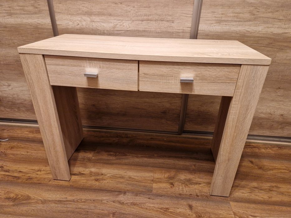 Biurko, wąskie,  dąb sonoma