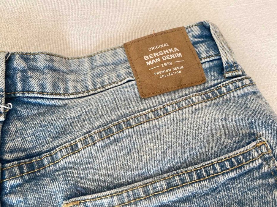 Calções de Ganga - Bershka - Tam 36