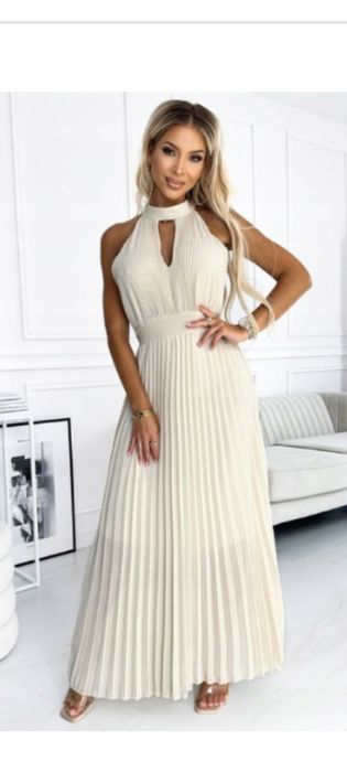 Sukienka plisowana L/XL