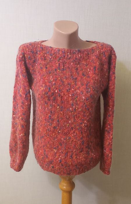 свитер мохеровий ручной вязки