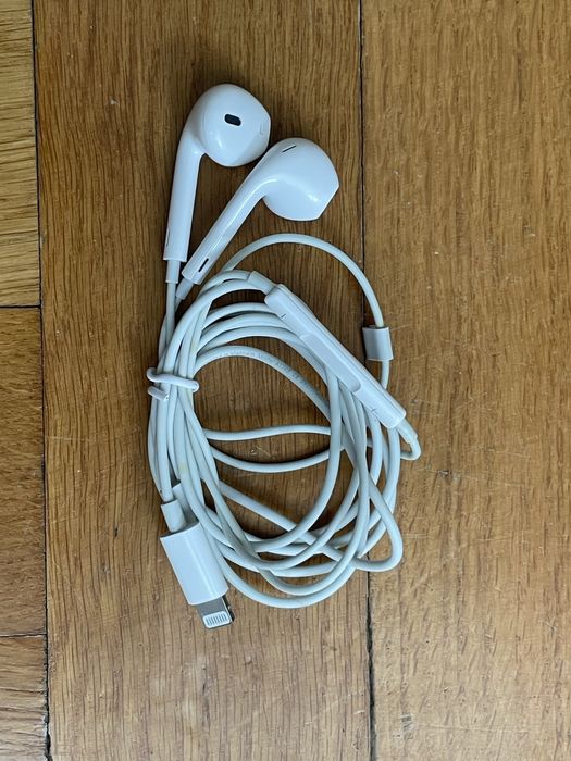 Оригінал Наушники Гарнітура Apple lightning з комплекта iPhone Earpods