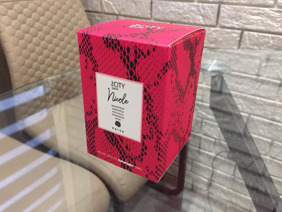 Туалетная вода (парфуми) The City Spirit. (Новое, 3 флакона)