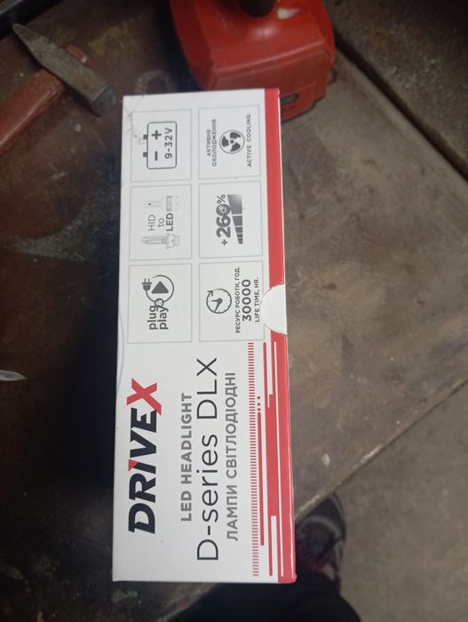 Продам б/у лед лампи в штатну оптику замість ксенона  D2S