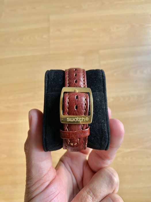 Swatch Irony Chrono GOLDFINGER Edição James Bond 007