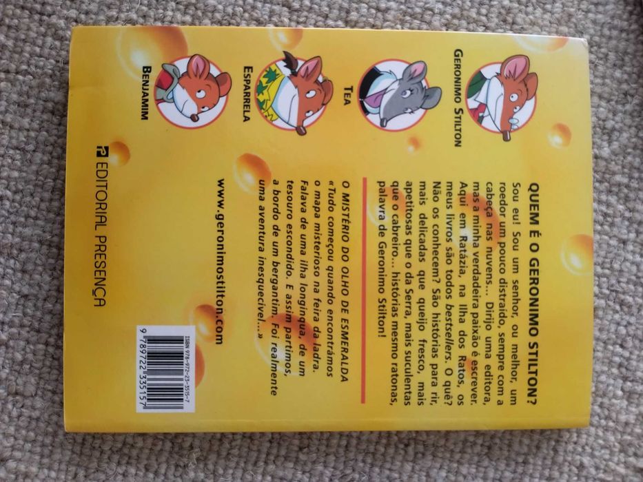 Livros Geronimo Stilton