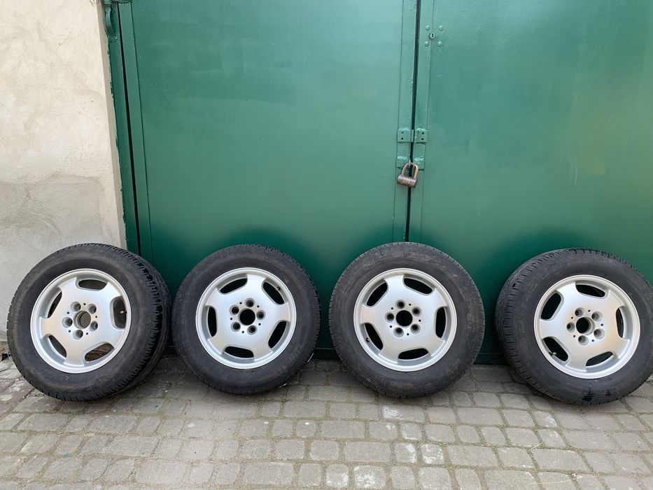 Диски мерседес з резиною 5x112 225/60 r15