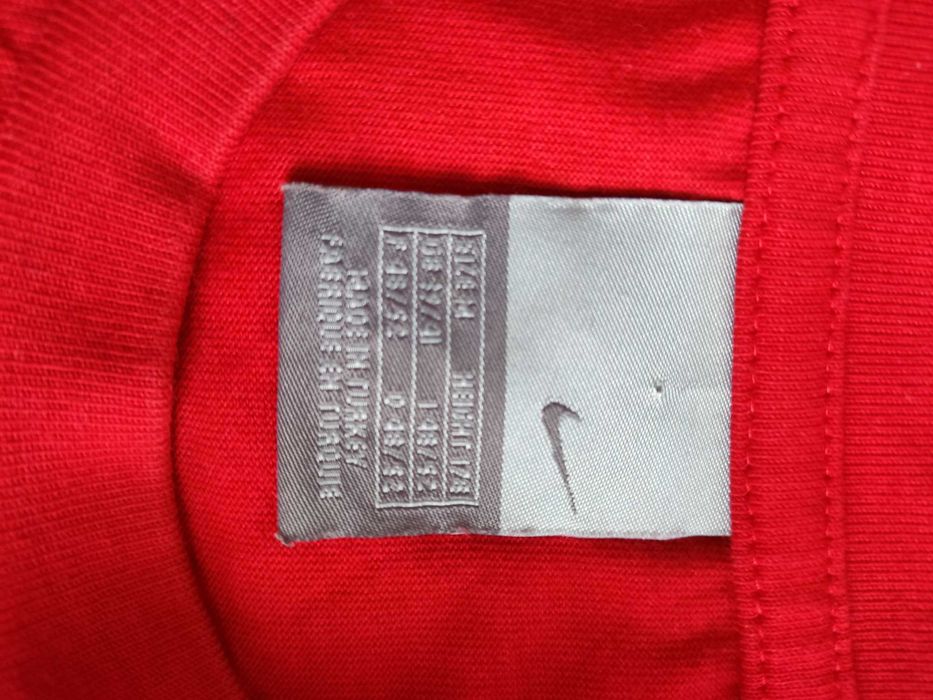 Koszulka Nike czerwona There is no finish line