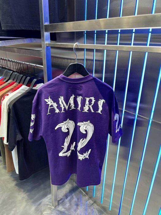 РАСПРОДАЖА! Футболка мужская Amiri оверсайз оригинал женская унисекс