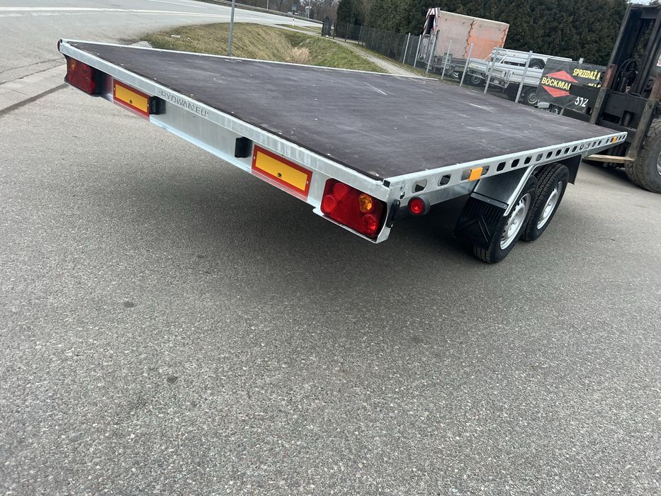 Przyczepa PLATFORMA laweta 4x2m mocna solidna kat B