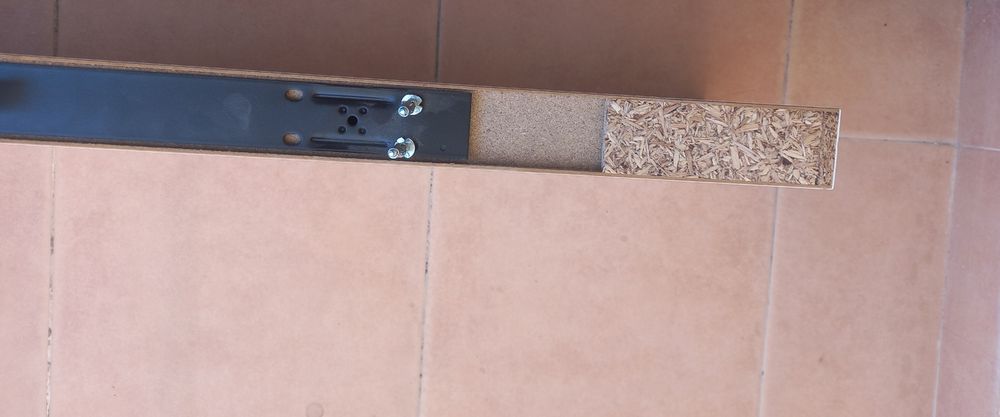 Parteleira lacado branca ikea (110x26 cm)