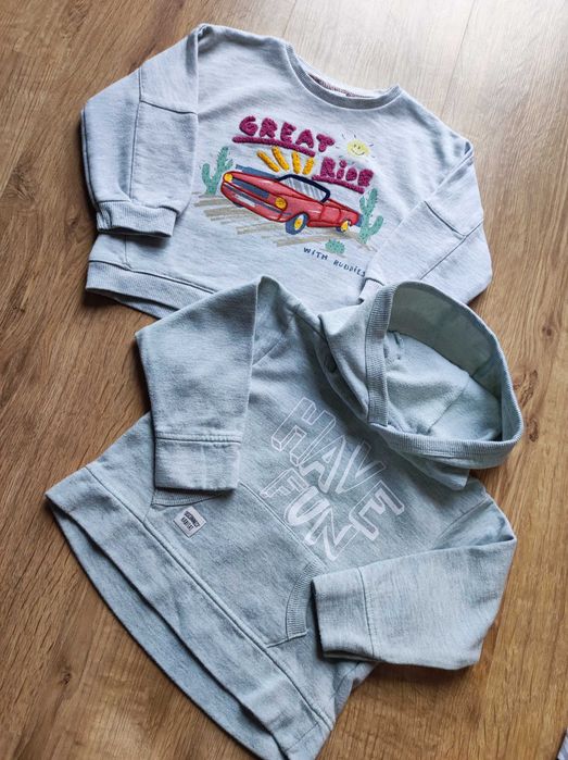 Zestaw ubrań dla chłopca r.80/86 koszula bluzy jeansy Zara Reserved