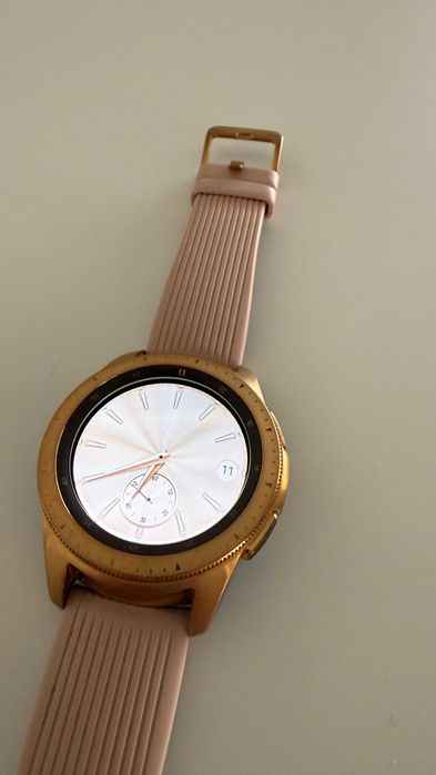 Smartwatch Samsung Galaxy Watch 42mm Rose Gold + Carregador