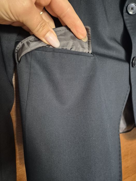 Granatowa marynarka Zara Man rozmiar 38
