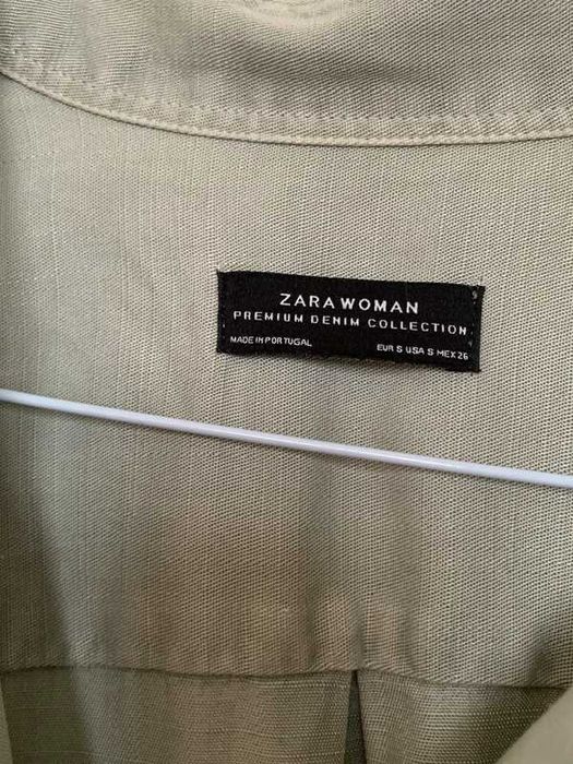 camisa comprida fina verde de verão