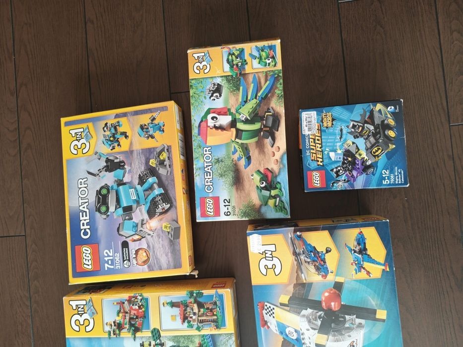 Mega okazja ! SuperPAKA 7X  zestaw LEGO  7+1 gratis