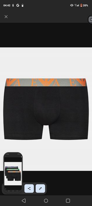 Emporio Armani Underwear Komplet 3 par bokserek