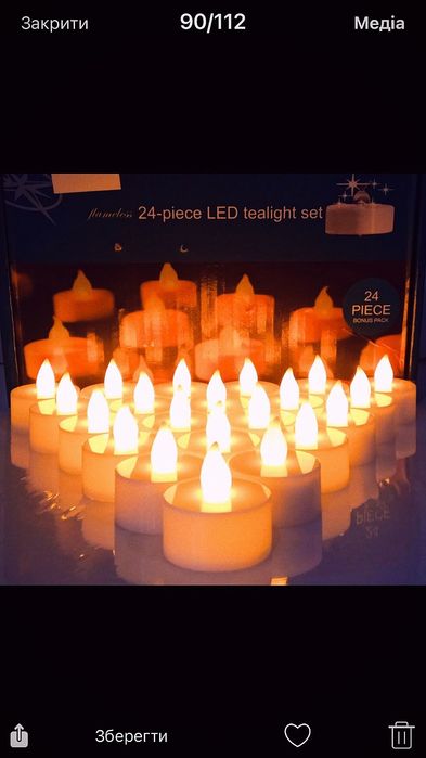 Электронные електронi led свiчки свечки таблетки чайные на батарейках