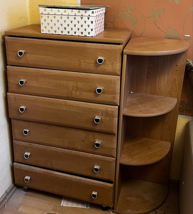 Komoda + regał narożny | zestaw lub osobno