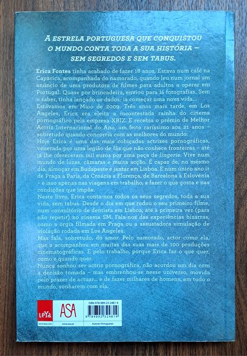 Livro Erica Fontes 'De Corpo e Alma', ASA Editora