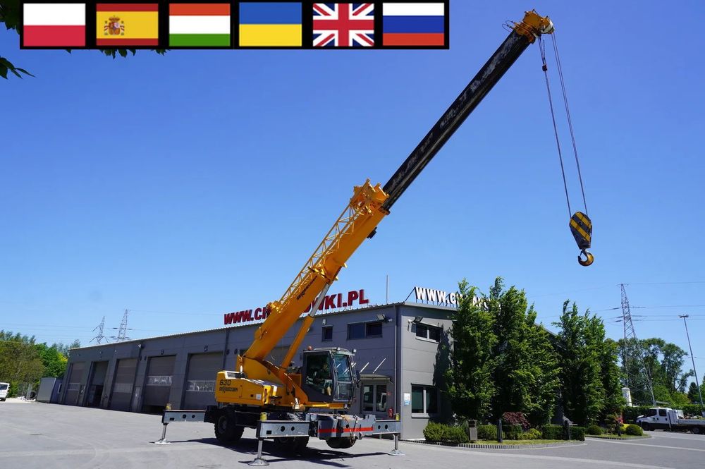 Sennebogen 630 / Dźwig terenowo-szosowy /Zasięg 30 m / 2000 MTH / Udźwig 30 t / 3 szt_255944  _255944