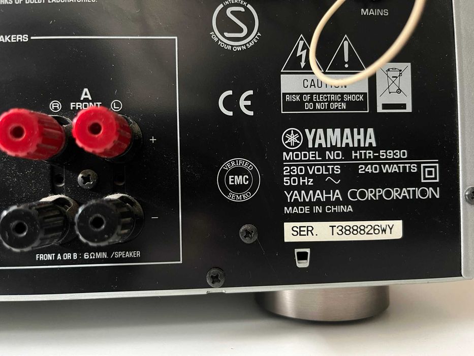 Amplituner Yamaha HTR-5930 kino domowe 5.1