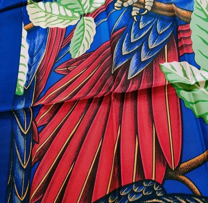 Hermes рідкісна вінтажна шовкова хустка