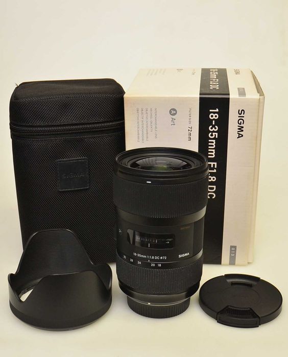 Obiektyw Sigma Nikon F 18-35 F1.8 HSM DC ART Gwarancja!