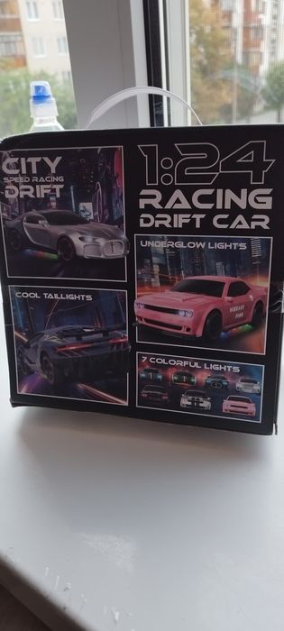 Дрифт Машинка Bugatti Veyron 1:20 , Super LED , 4×4WD.