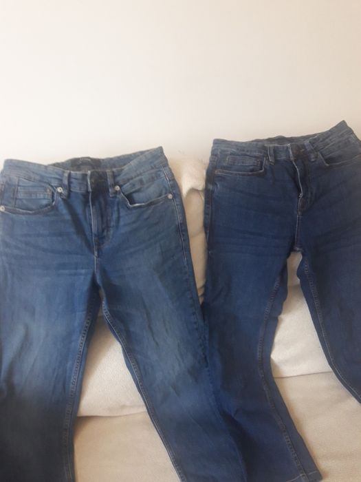 Calças ganga Novas, Confort Slim Premium Basics n.36 da Lefties-Zara