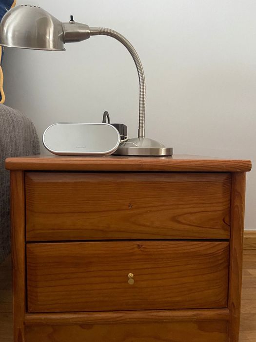 Conjunto de sala em pinho maciço