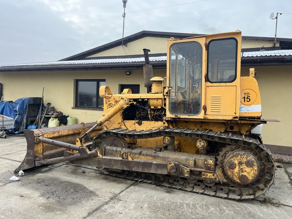 Spychacz spycharka harwester stalowa wola harvester 15c gasiennice