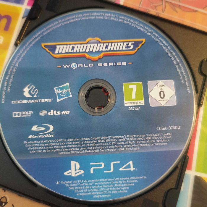 Micro Machines na Ps4