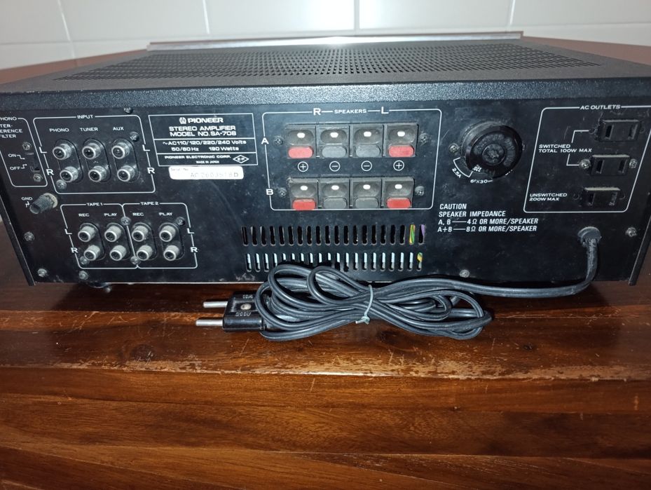 Amplificador Pioneer SA-708