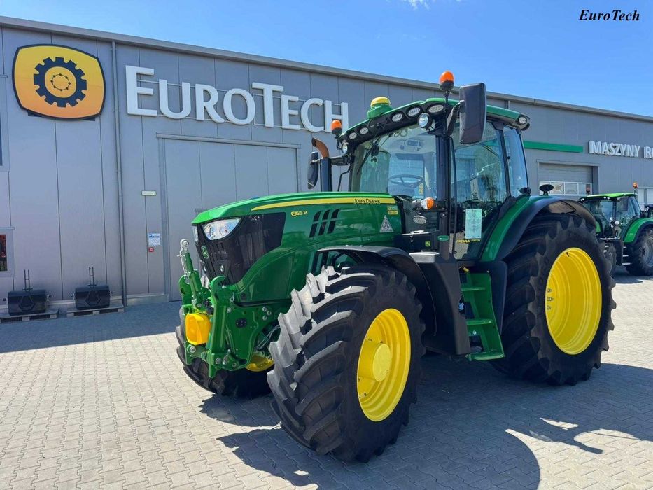 John Deere 6155r 2022r AutoPower 50km 171km Wom GPS LED