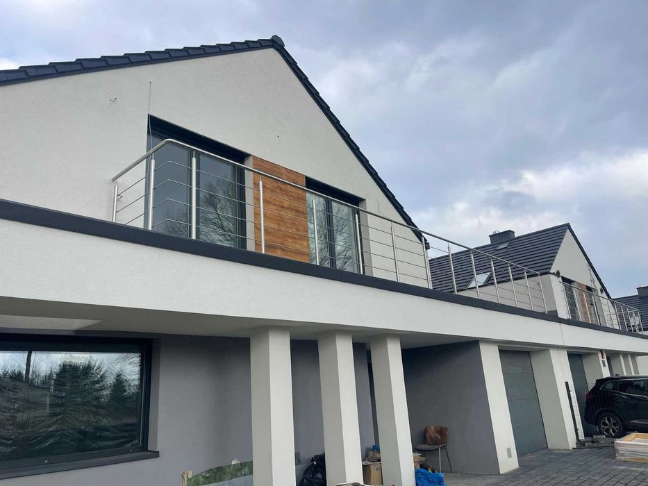 Balustrady nierdzewne zabezpieczenia okienne