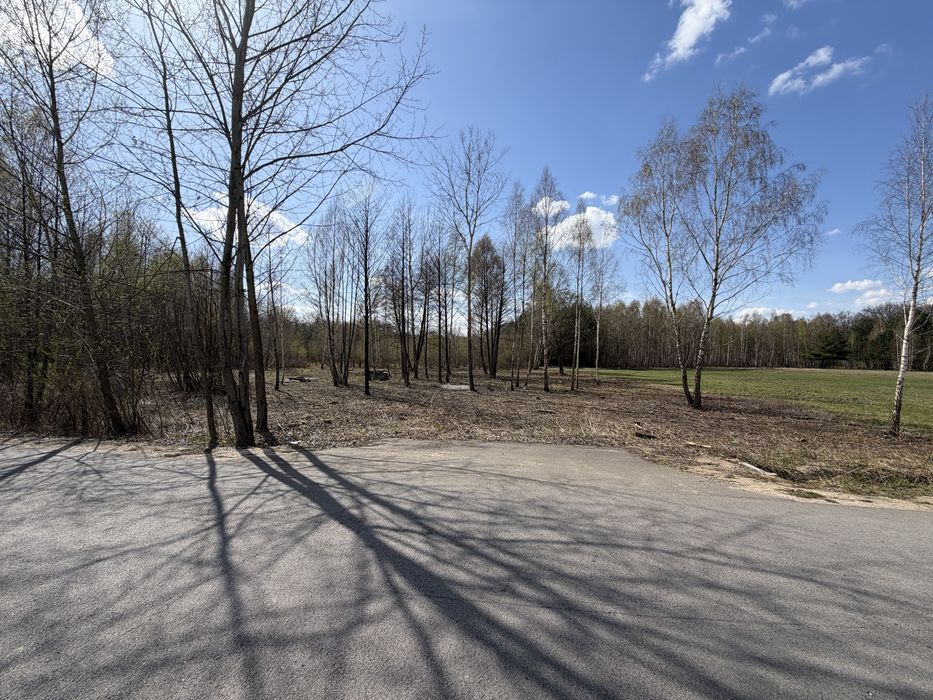 Działki budow. 1000m²–asfalt, media – Serock - Budy Ciepielińskie – pohled 2