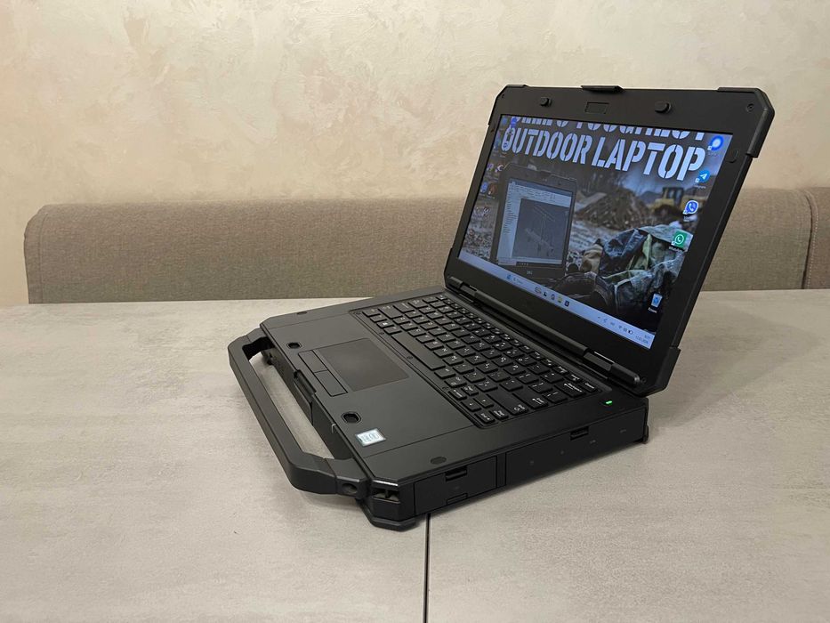Захищений ноутбук Dell 5424 Rugged, 14" FHD IPS, i7-8650U, 16GB, 256GB, Radeon RX 540 4GB
