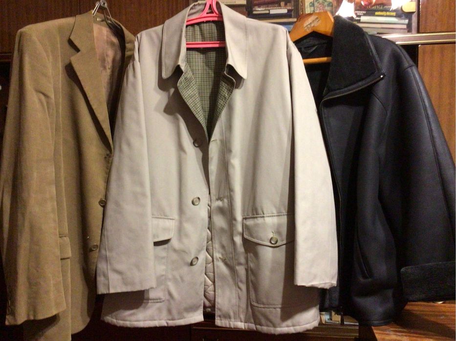 Куртки,  шапка, перчаткі  чоловічі великих розмірів