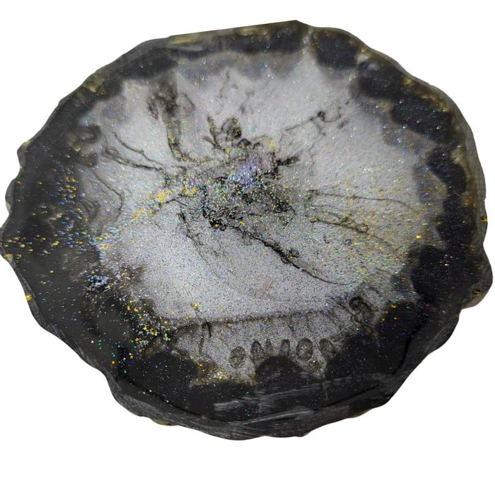 Подставка для украшений из эпоксидной смолы 10 см  ручная работа