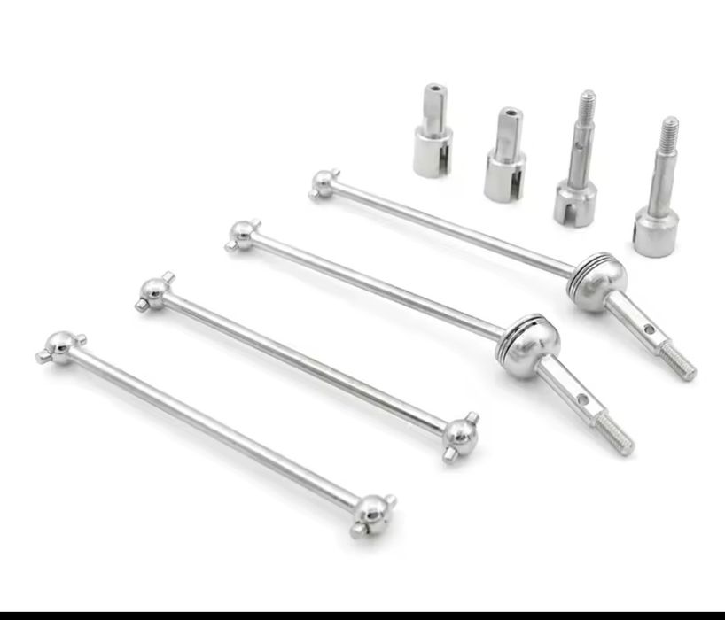 Półosie napędowe CVD przód+tył do modelu rc Wltoys 144001