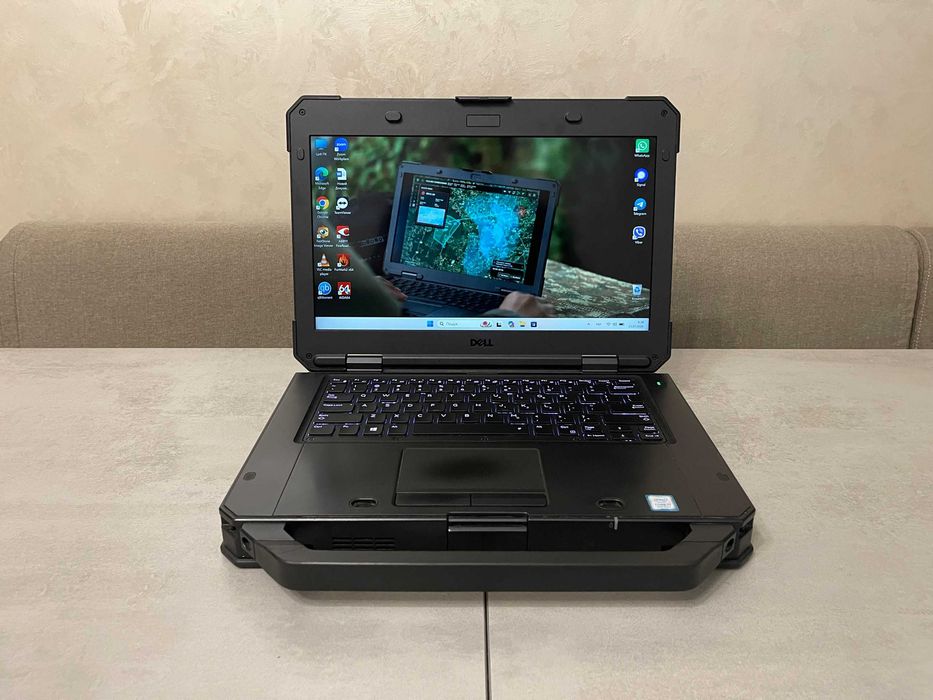 Захищений ноутбук Dell 5424 Rugged, 14" FHD IPS 1000 nit, i7-8650U, 16GB, 256GB, Radeon RX 540 4GB