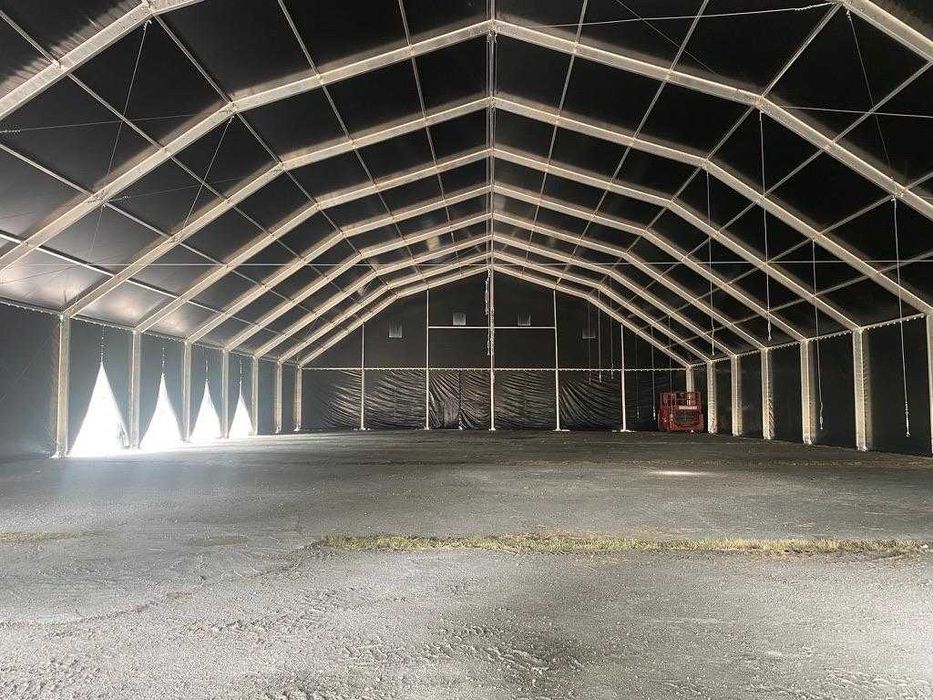 Hala namiotowa typu MEGA IGLO 30x50x5m
