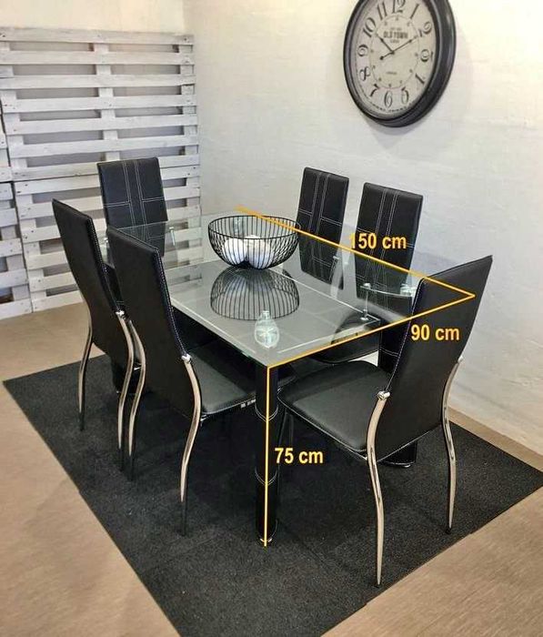 PROMOÇÃO! Mesa jantar + 6 cadeiras ENTREGA GRATIS