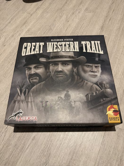 Great western trail 1 edycja + insert + karty w kosizlkach