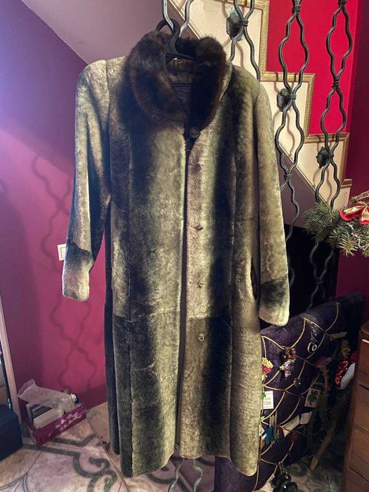 Шуба, мутон натуральная